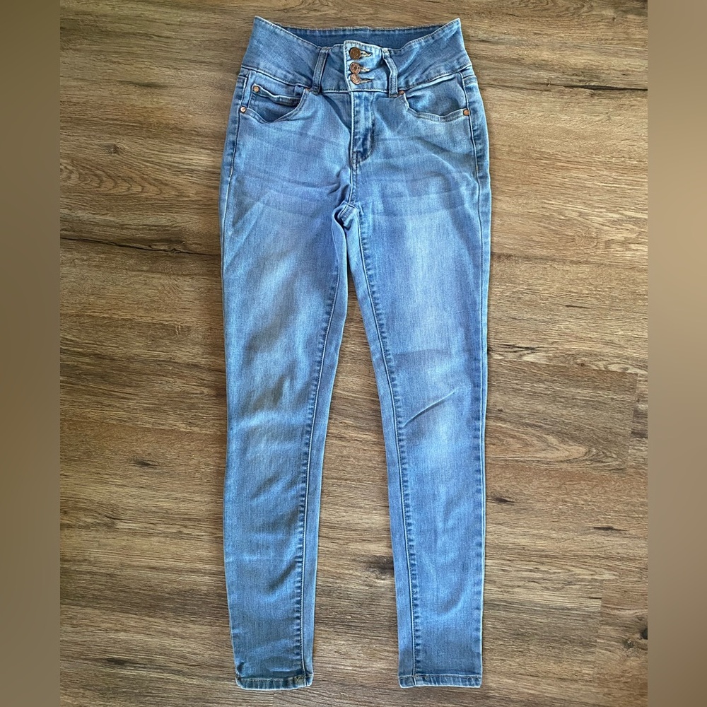 Ci Sono The Basics Collection Denim Light Wash Fashion Nova Skinny Jeans 5/27